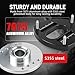 For BEVINSEE 7075 Aluminum Alloy Adjustable Front Camber Plates For Vw For Gti MK7/MK7.5 2.0T GEN3, For Audi A3 8V 1.8T/2.0T Gen3