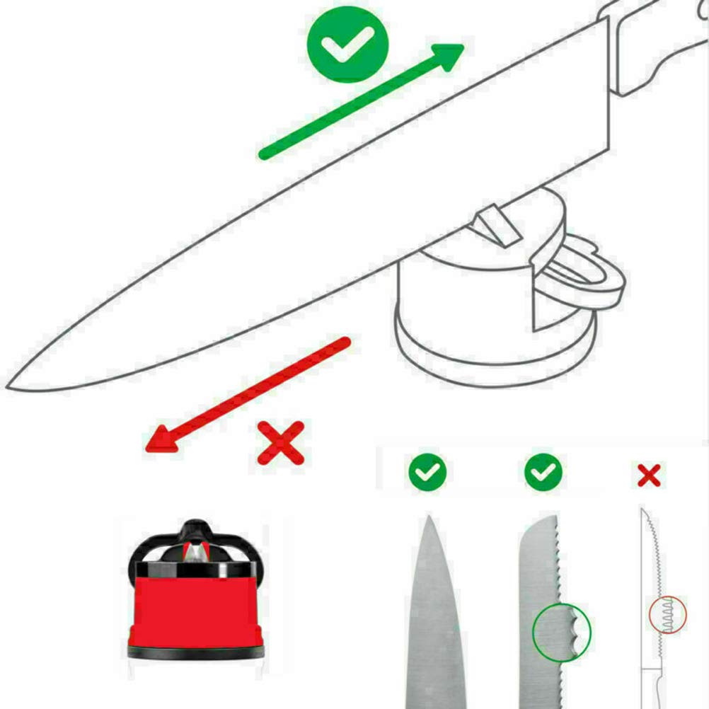 Aiguiseur De Couteaux, 6 Niveaux Réglables Bouton D'Angle Aiguiseur De Couteaux Professionnel Multifonction Pour Restauration Polissage 97380825