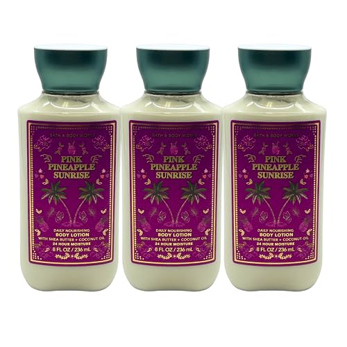 Bath & Body Works Pink Pineapple Sunrise Body Lotion 8Oz cover