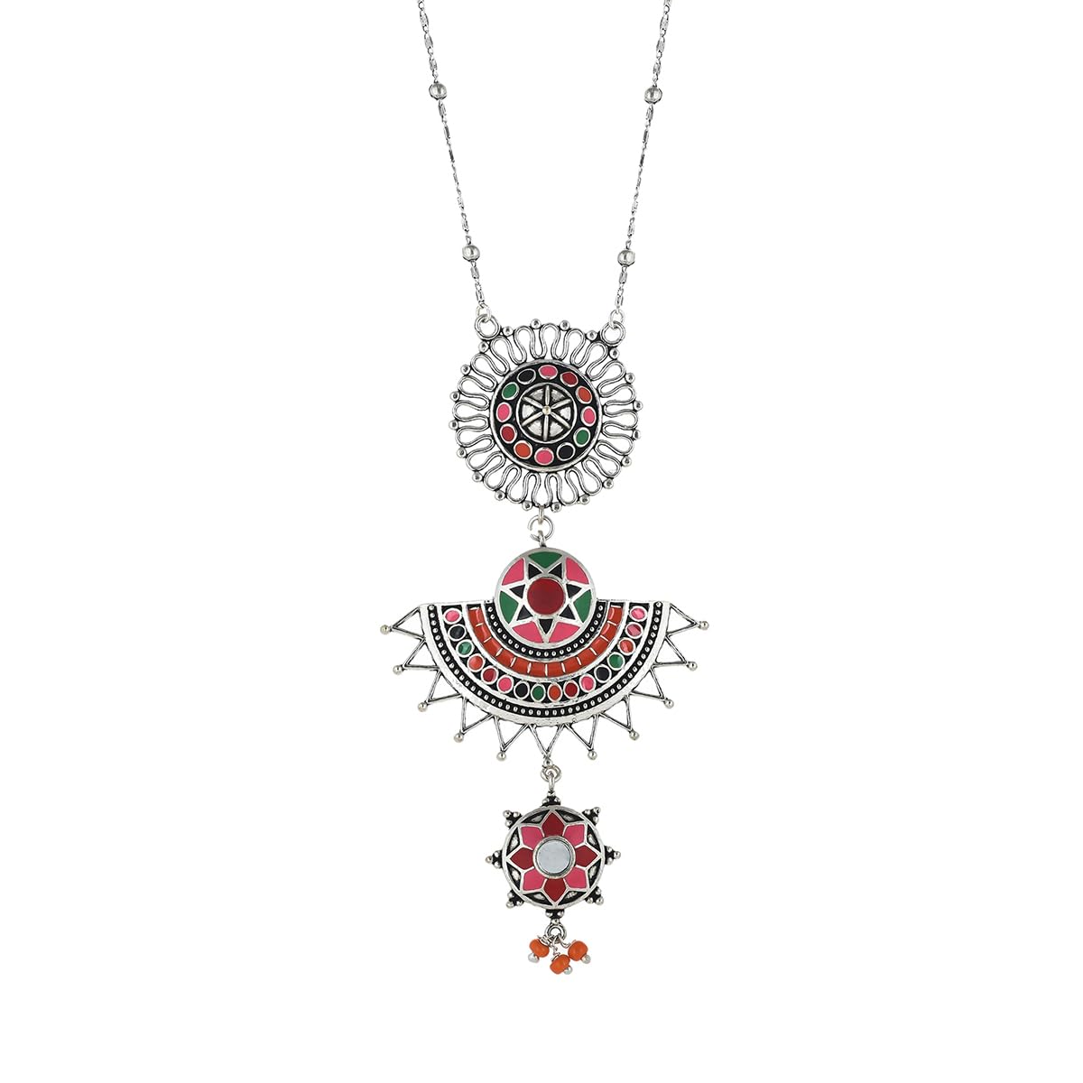 See full amazon price history chart for VOYLLA Folklore Pink Enamel Layered Drop Necklace VOYLLA Folklore Pink Enamel Layered Drop Necklace (B0BPY8H15Y) Amazon Price History, Amazon Price Tracker