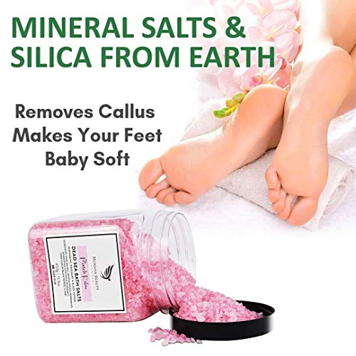 Muscle Pain Relief Bath Salts - Made in UK (450g) Natural Dead Sea Salts for Women Men. Luxury Detox with Essential Oils - Image 7