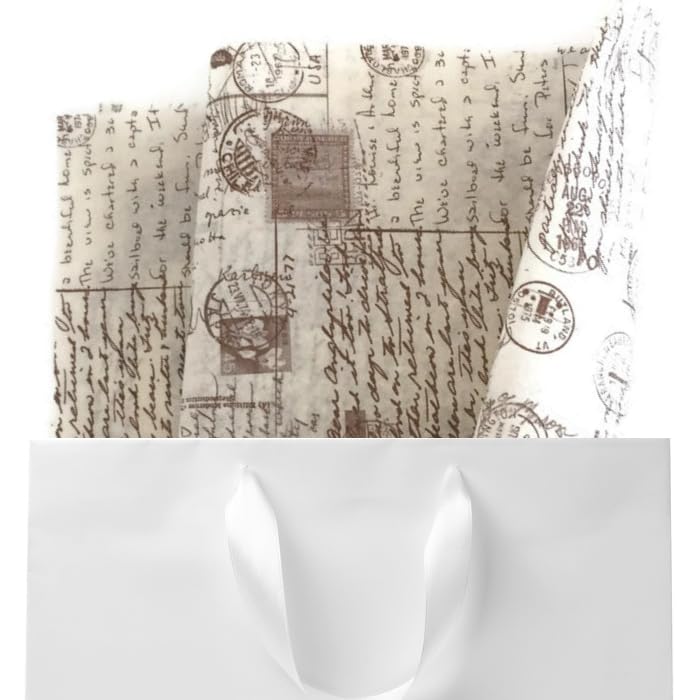 Amazon.com: Printed Tissue Paper for Gift Wrapping with Design