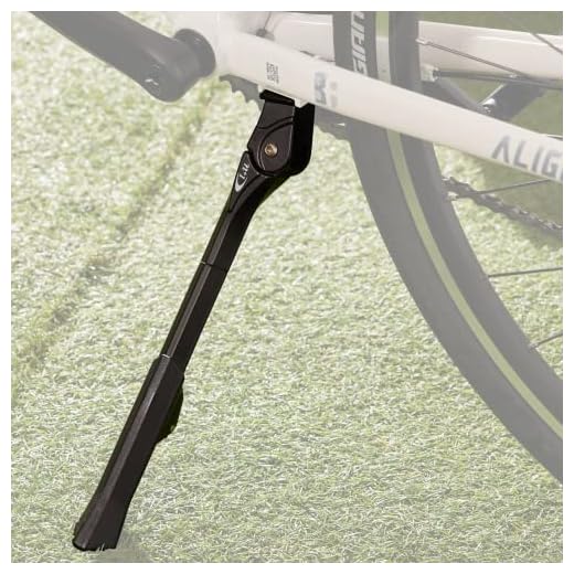 N+1 Bike Kickstand - Aluminum Alloy Adjustable Center Bicycle Kickstand suitable for 26" - 29" Mountain Bikes, Road Bikes, BMX, MTB