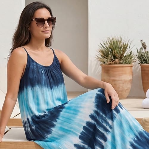 Image of Riviera Sun Spaghetti Strap Dress