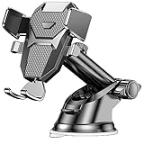 GAREGEAR Kfz-Handyhalterung [verbessert] - [für holprige Straßen geeignet] Handyhalterung für das Armaturenbrett, Windschutzscheibe, freihändige Halterung für iPhone 15, 14, 13 Pro Max, Samsung, alle