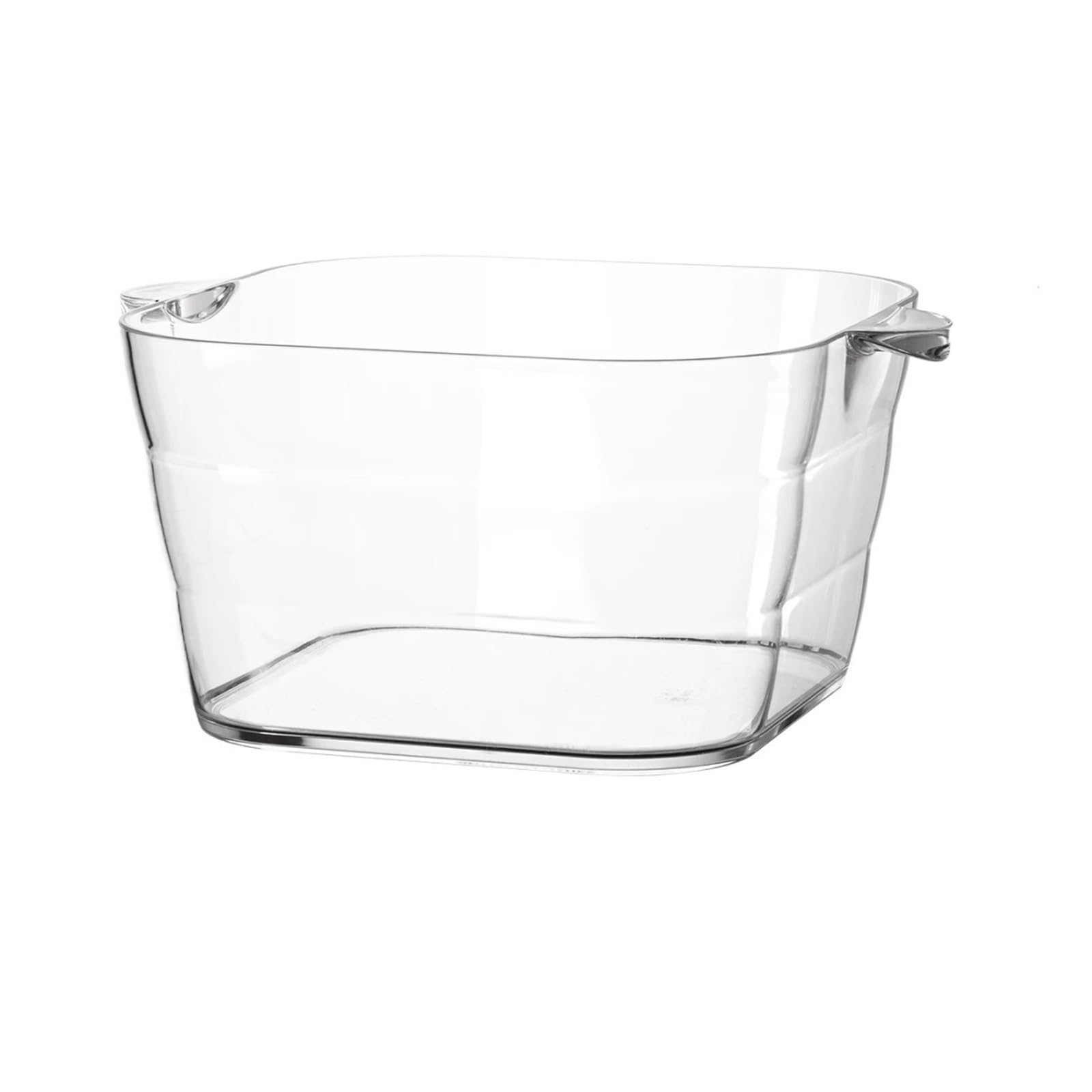 Ice Bucket Transparent Plastic Ice Bucket for Home and Restaurant Use Commercial Grade Bar cool Ice Bucket