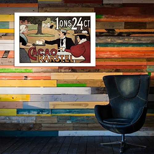 Affiche encadrée Cacao Karstel Spiffing Prints format moyen semi-brillant