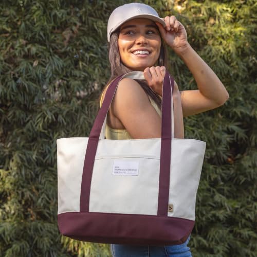 Image of adidas Canvas Court Tote Bag | Roomy Interior, Interior Pockets, Comfortable Straps, Durable Build, Everyday & Court Ready