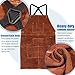 Leather Welding Workshop Apron with Pockets Adjustable Heat Flame Resistant & Welding Fire Gloves Brown Forge/Mig/Stick/Tig/Heat/Fire Resistant & Blacksmiths Hammer Blacksmith Tools Set