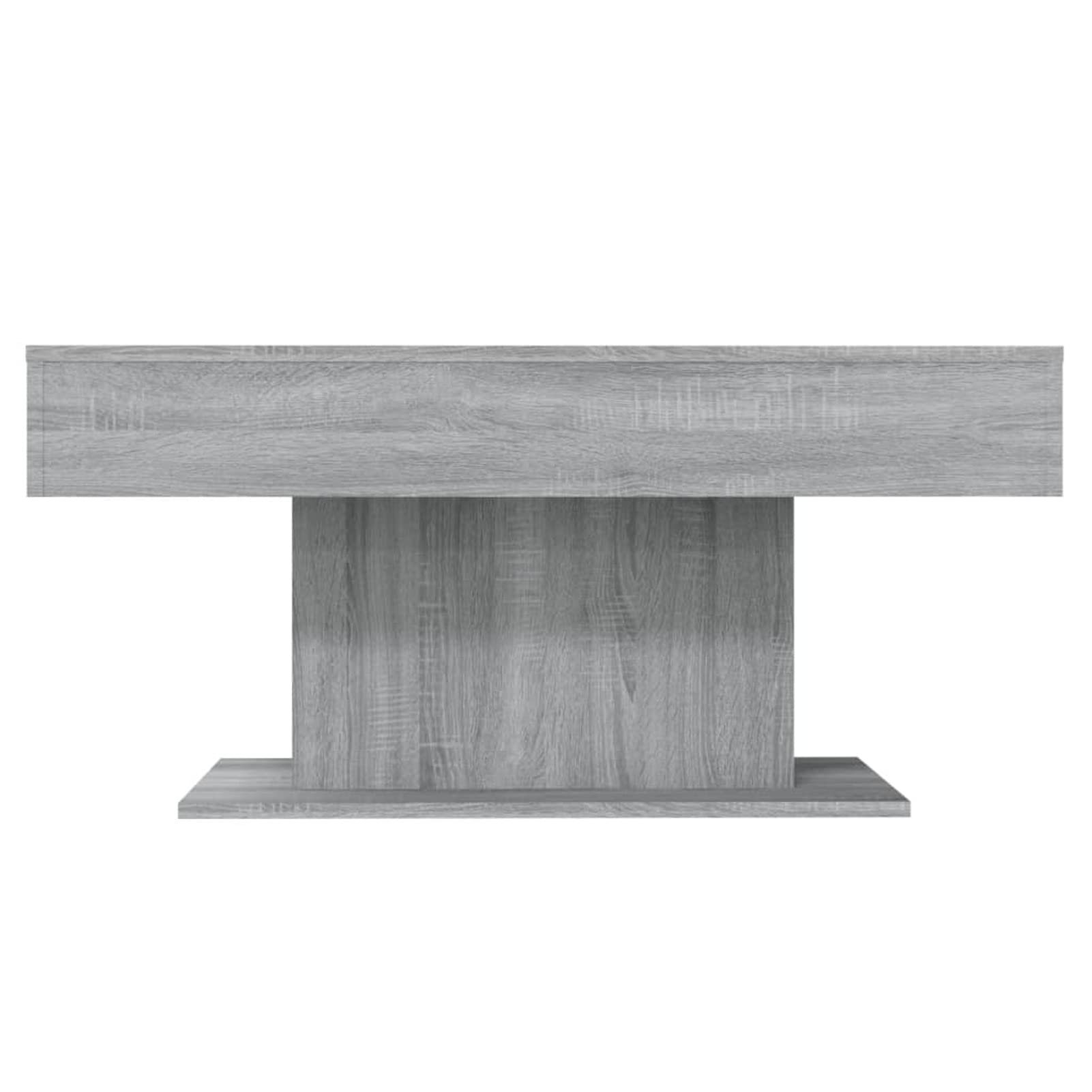 Tavolino Salotto Grigio Sonoma 90x50x36,5 Cm Legno Multistrato