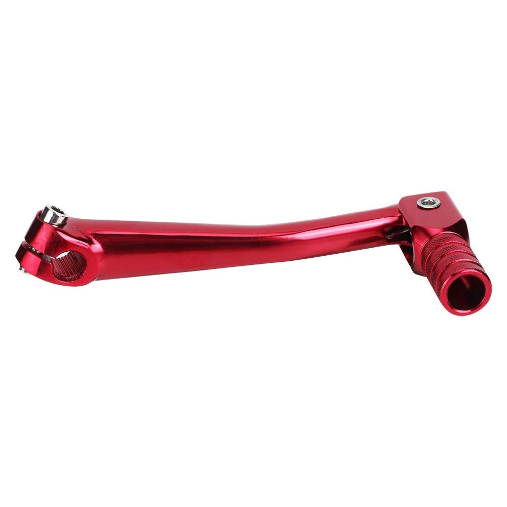 Reminnbor Red Motorbike Modification Accessory Cnc Aluminum Alloy Gear Shift Lever (Red)