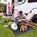 Kritter Planet wasserdichte Katze Hundematte, Faltbare Waschbare Haustier Outdoor Hundedecke für Reisen Camping Outdoor, Faltbare Haustiermatte mit Griffen, Kleine Mittlere Hundebettdecke 127 x 70CM