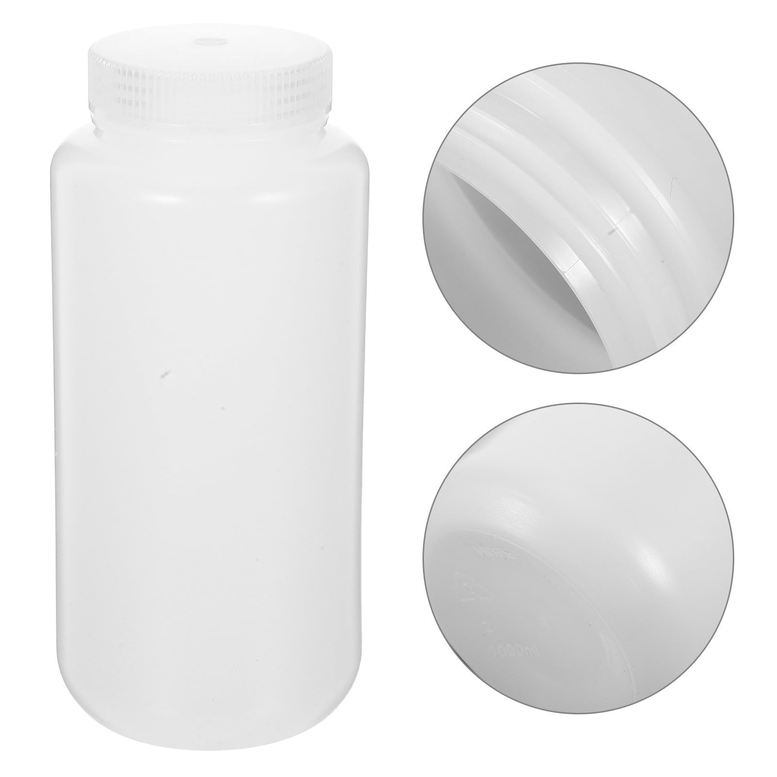 GALPADA 9 Pezzi Bottiglia Reagente Laboratorio 1000ml Bocca Larga Hdpe