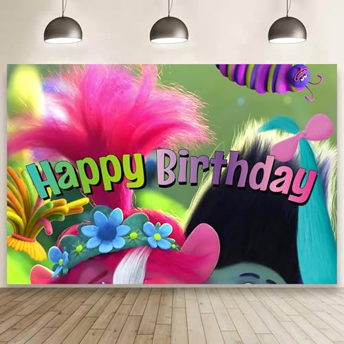 M-F Photography Backdrop for Birthday Decoration Shower Photography Banner Decoration (5x3ft)