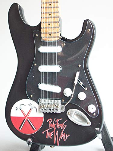 Guitare miniature Stratocaster The Wall Pink Floyd - Les Beatles, Paul McCartney, John Lennon, RIngo Starr, George Harrison Guitare miniature Stratocaster The Wall Pink Floyd – Image 3