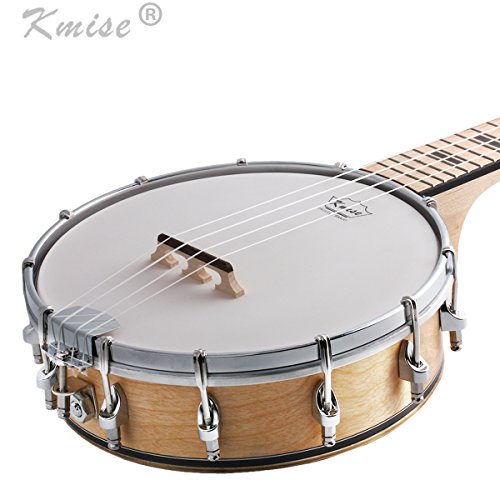 Kmise – Ukulélé à 4 cordes – 58 cm – En bois de Sapele Concert 23 inch MI1904 - Les Beatles, Paul McCartney, John Lennon, RIngo Starr, George Harrison Kmise - Ukulélé à 4 cordes - 58 cm - En bois de Sapele Concert 23 inch MI1904 – Image 3