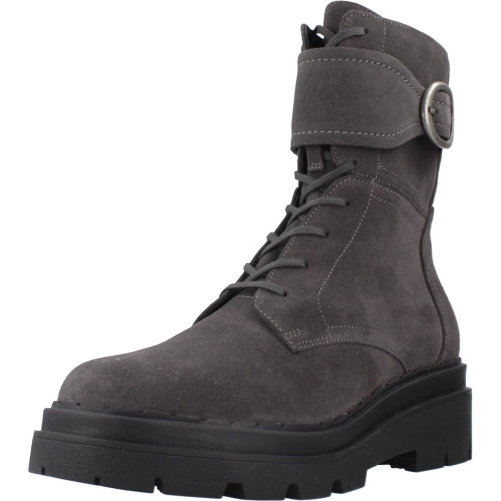 Geox Women's D Felleny B Ankle Boots, graphite, 7.5 UK