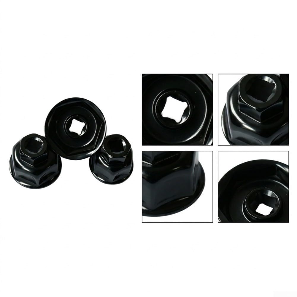 Juego 3pcs Llaves para filtro Aceite 27/32/36mm Anti-deslizante