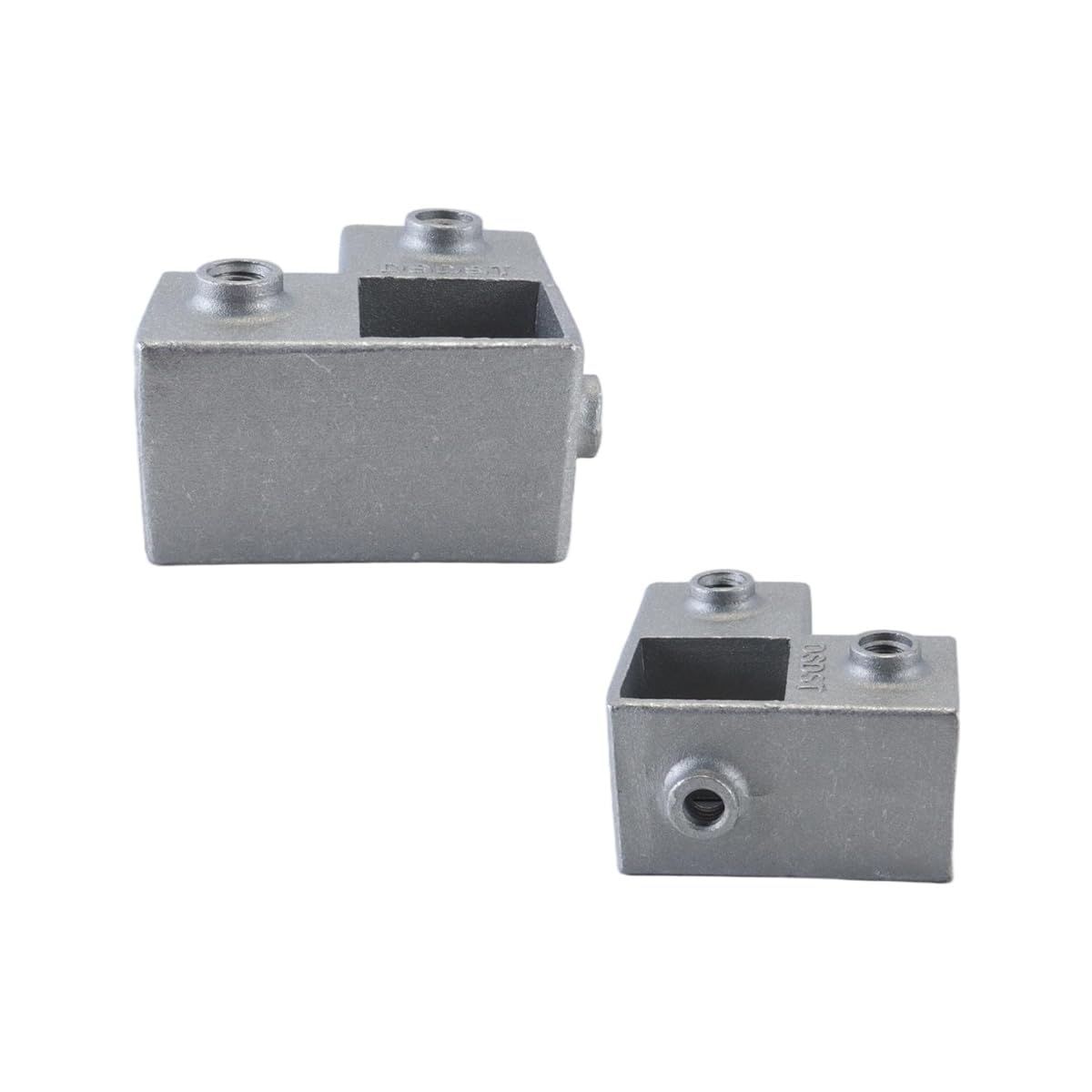 Ludom Conector De Tubo Cuadrado De 90 Grados, 3 Vías, En Forma De L, De Aleación De Aluminio, 8 Unidades