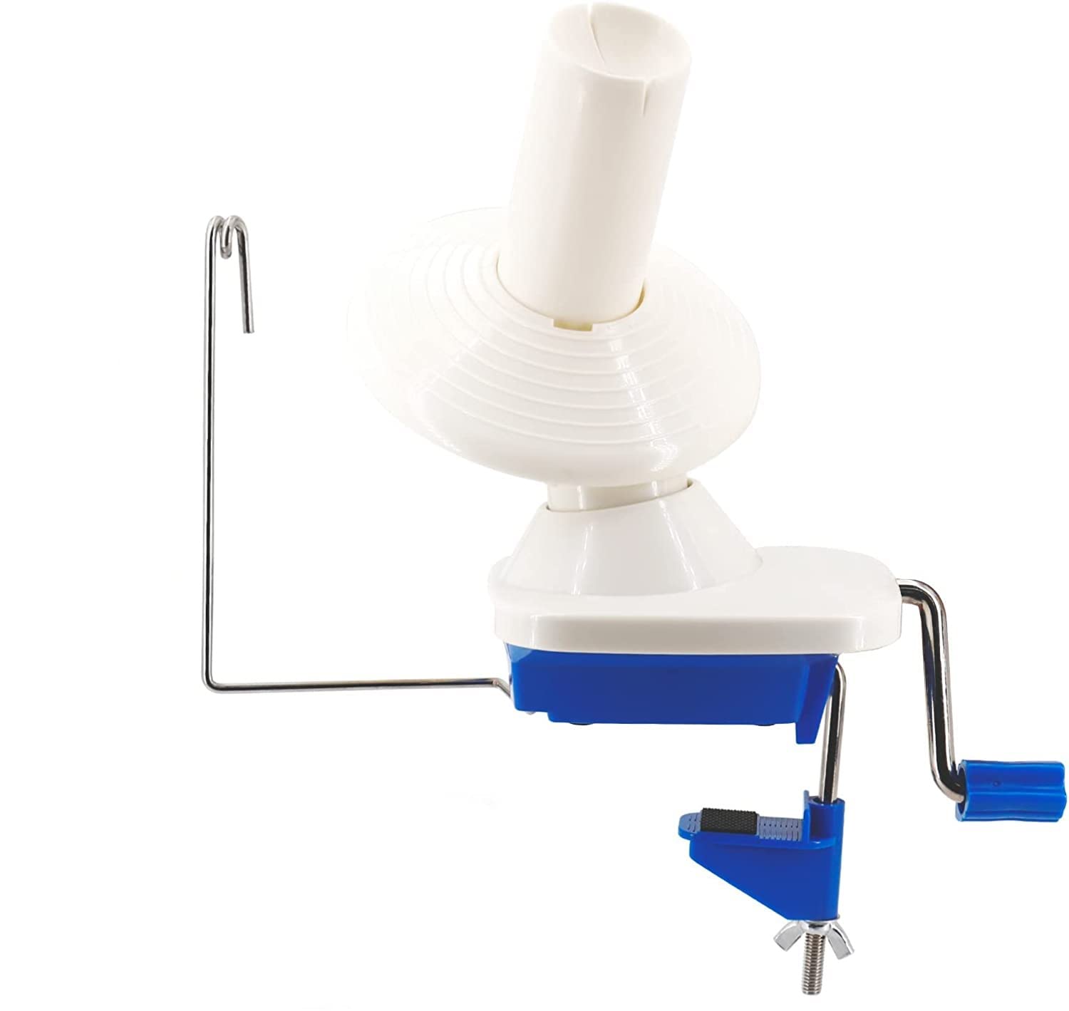 Yarn Winder, Wool Winder for Crocheting, Simple Installation Yarn Ball Winder, The Helper for Wool Collection Lovers,Needlecraft Yarn Ball Winder Hand Operated