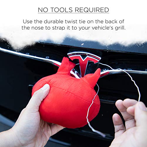 Oxgord Car Reindeer Antlers & Nose - Christmas Decorations For Car - Window Roof-Top & Grille Rudolph Reindeer Kit - Auto Holiday Accessories Decoration Kit Best For Car Suv Van Truck #TOP4