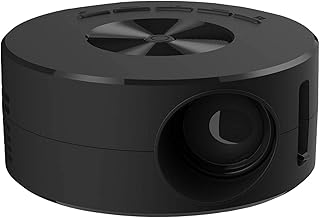 Small Projector, Portable Led Projector 1080p, Movie Projector Supported HD 1080P, Gifts Ideas, Small Portable Movie Projector for Outdoor Projector Use in Camping