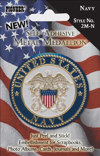 Self Adhesive Military Medallion [Set of 3]