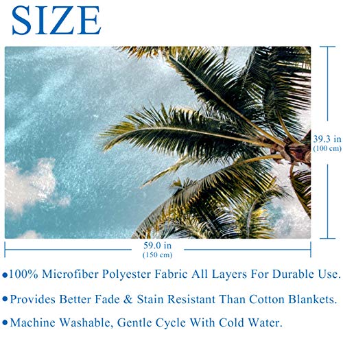 Couverture douce Sky Clouds 150x100 cm chaude pour lit et canapé - 6