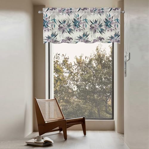 Cortinas para dormitorio y ventanas de baño estilo rústico KnSam 4