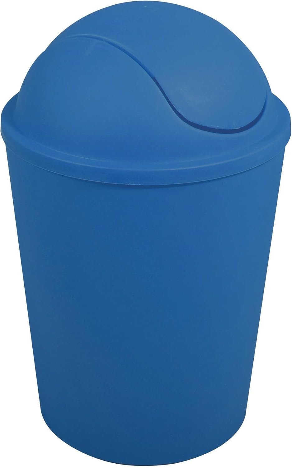 MSV AKO 5.5 Litre Rubbish Bin with Flip Top Navy Blue, 5.5 L