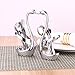 HELLOYOUNG 7 Pezzi/Set forchette Porta Frutta Cigno Set forchette Dessert in Acciaio Inox cucchiaino cucchiai per Torta Zero rifiuti coperti