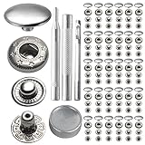 15mm 831# Snap Fastener Stainless Steel Poppers Press Stud Cap Button for Bag Coats Marine Clothes J