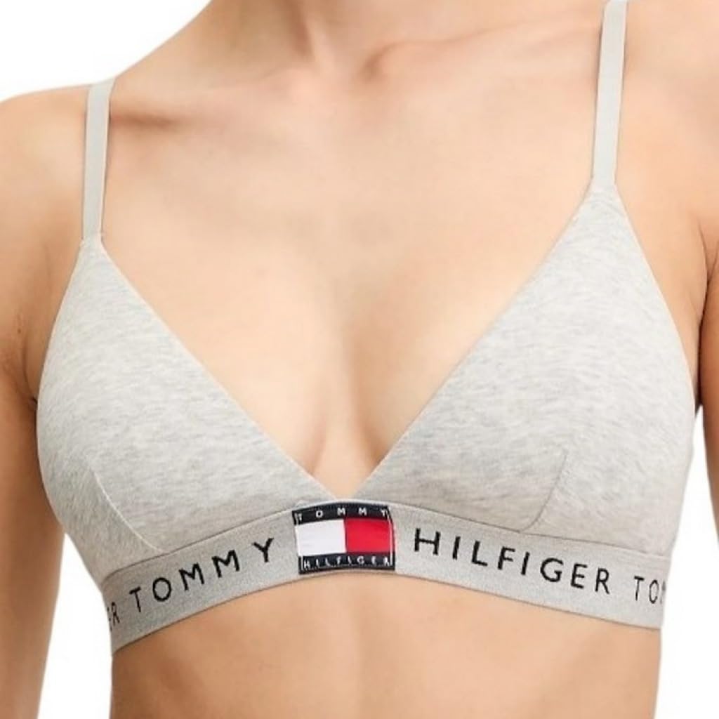 Tommy Hilfiger Damen Triangel BH mit Logobund