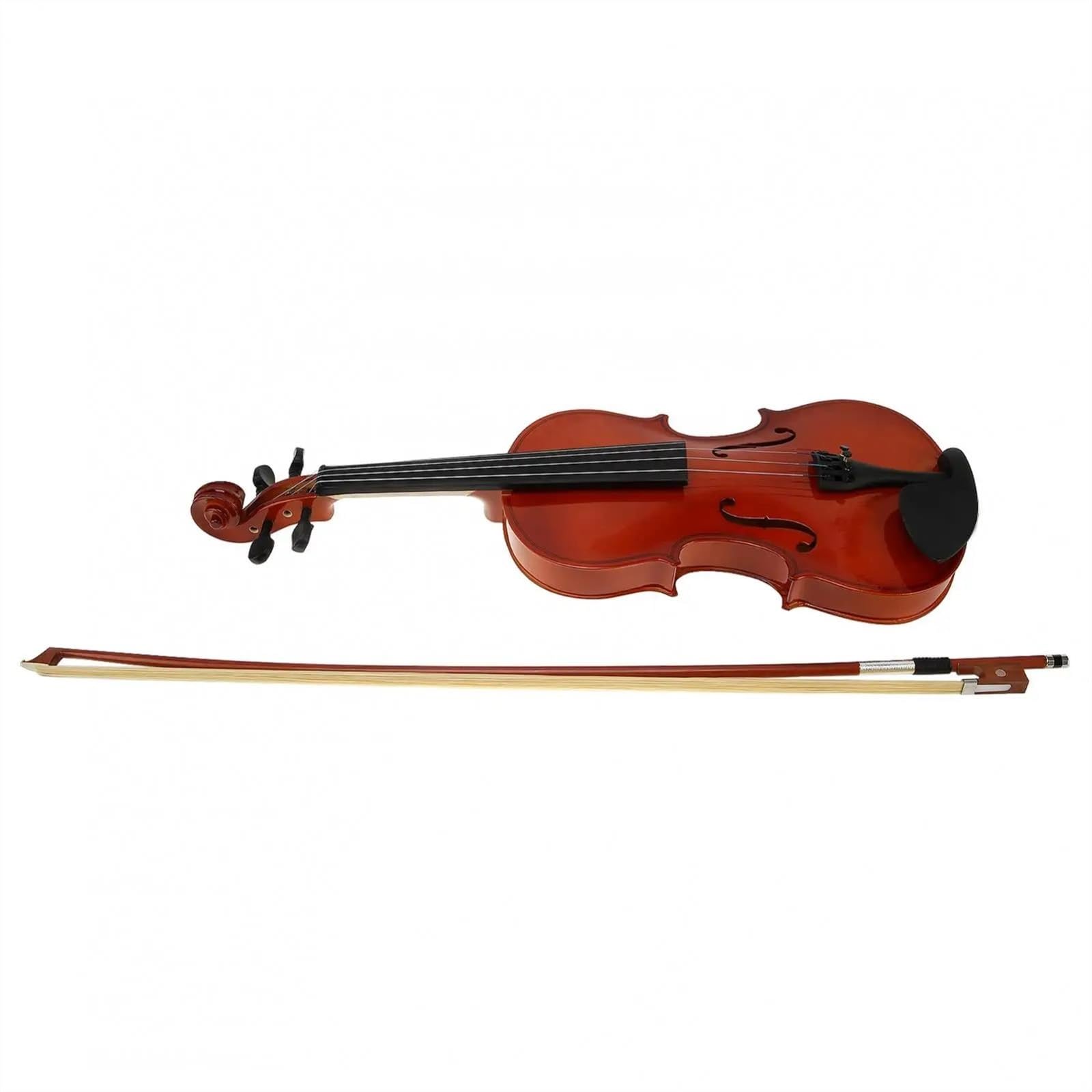 Violine 4/4 3/4 1/2 Akustikvioline Geige Linde Mit Koffer Und Bogen Saiteninstrumente(3-4)