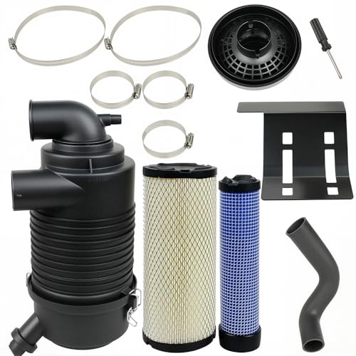 Heavy Duty Style Canister Air Filter Kit for Mowers 102-442 11013-0752 11013-7047 11029-0031 11013-7044 Compatible with Kawasaki FR series engines FR651V FR691V FR730V