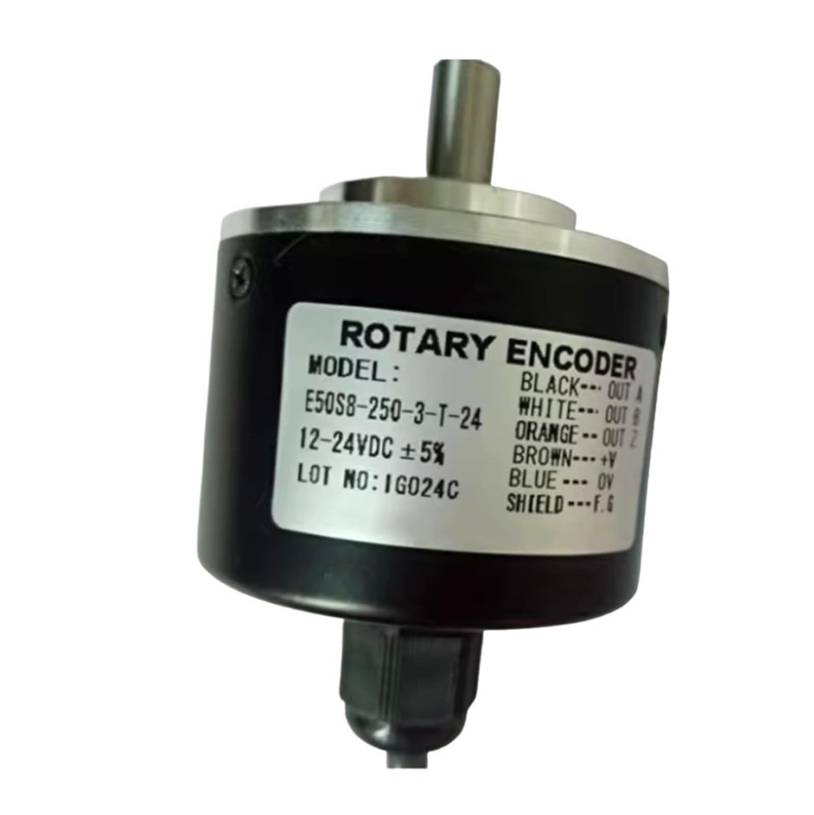 Encodeur rotatif E50S8-250-3-T-24 capteur incrémental triphasé 24V
