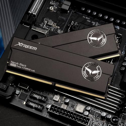 Image of TEAMGROUP T-Force XTREEM DDR5 Ram 32GB (2x16GB) 7200MHz PC5-57600 CL34 A-DIE Desktop Memory Module Ram for Intel XMP 3.0 & AMD Expo Compatible Black FFXD532G7200HC34ADC01