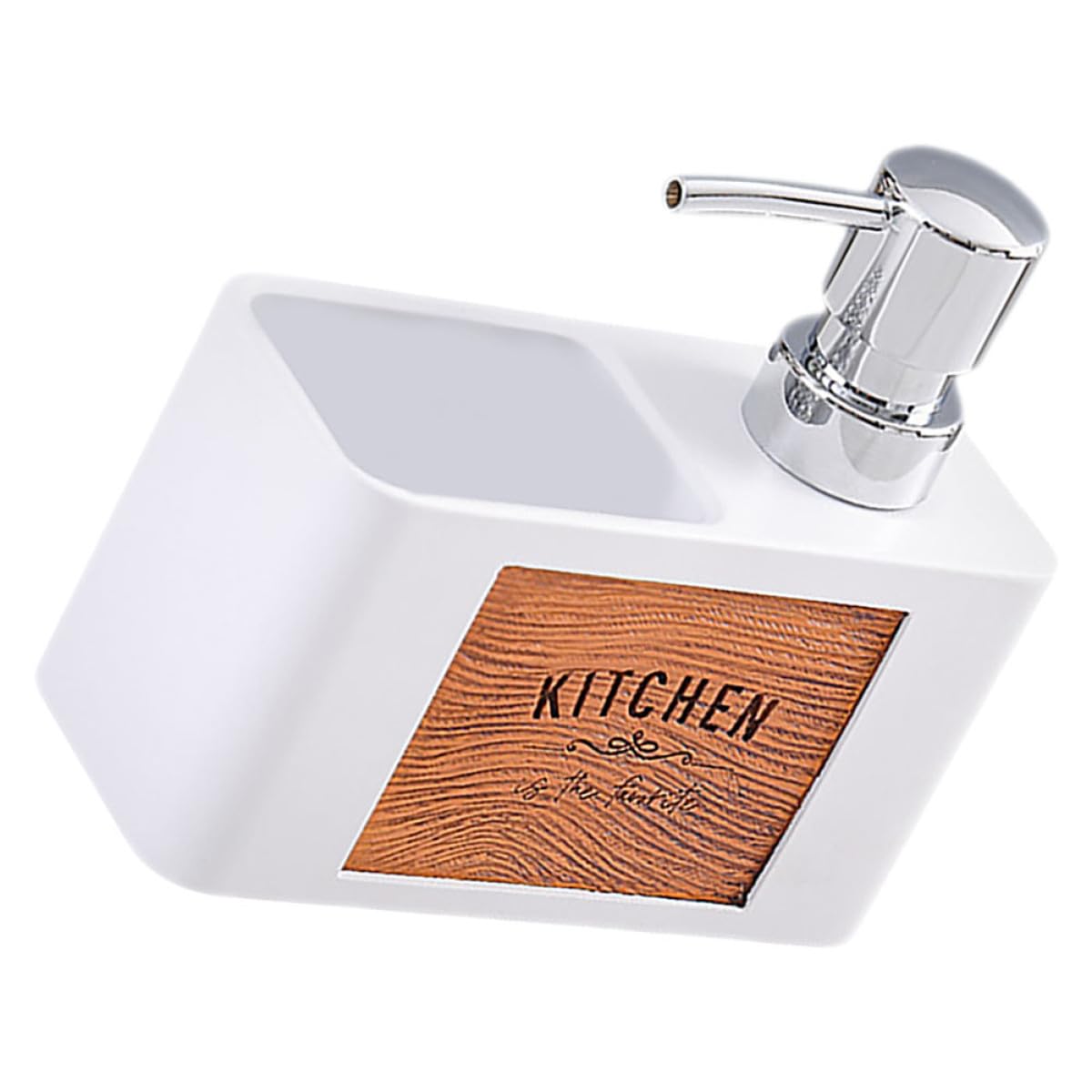Dispensador de Loción para Manos y Lavavajillas en Cocina y Baño, Material Resina y Abs, Diseño Elegante y Mantenimiento Fácil