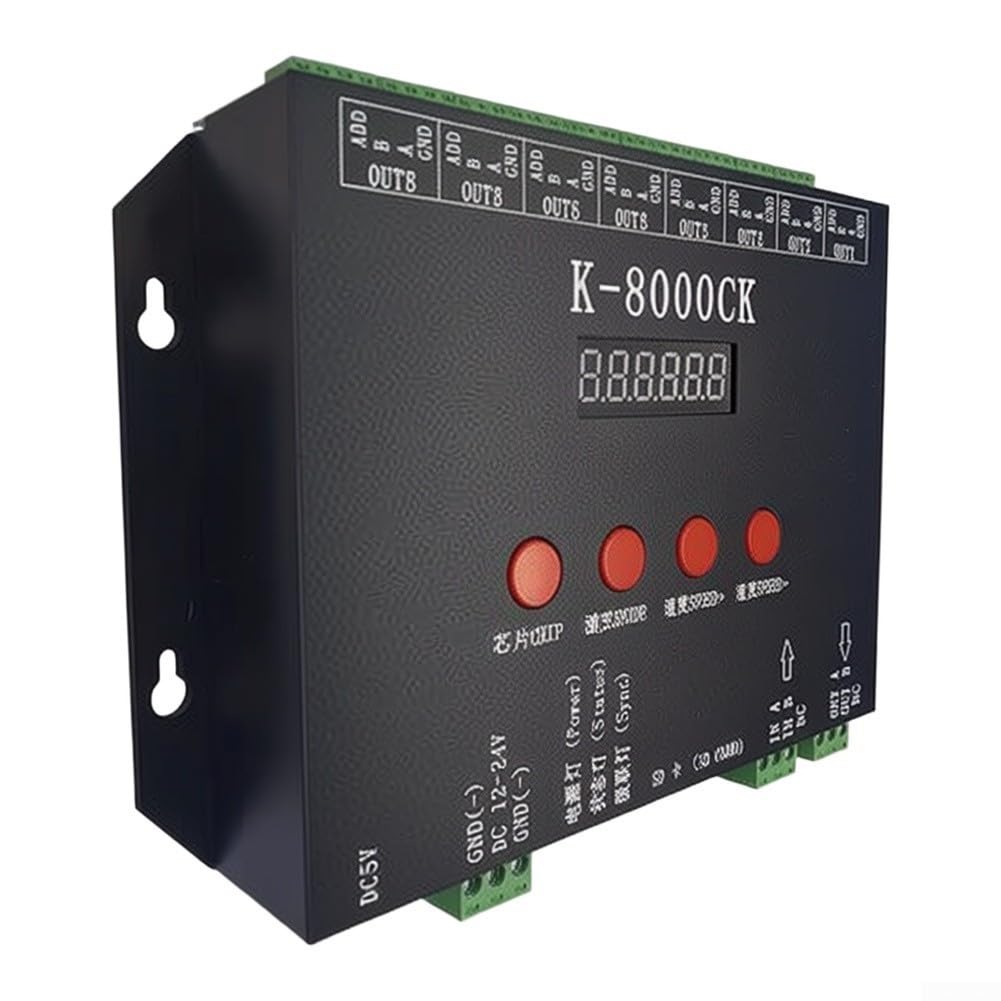 Offline pour carte SD RGB Controller K-8000CK 8 Out Offline pour