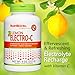 NutriBiotic - Lemon Electro-C,Vitamin C & Electrolyte Powder, 8 Oz | 850 Mg Vitamin C Per Serving | Effervescent Electrolyte Recharge | Buffered & Highly Soluble | Free of Calories, Gluten & Non-GMO