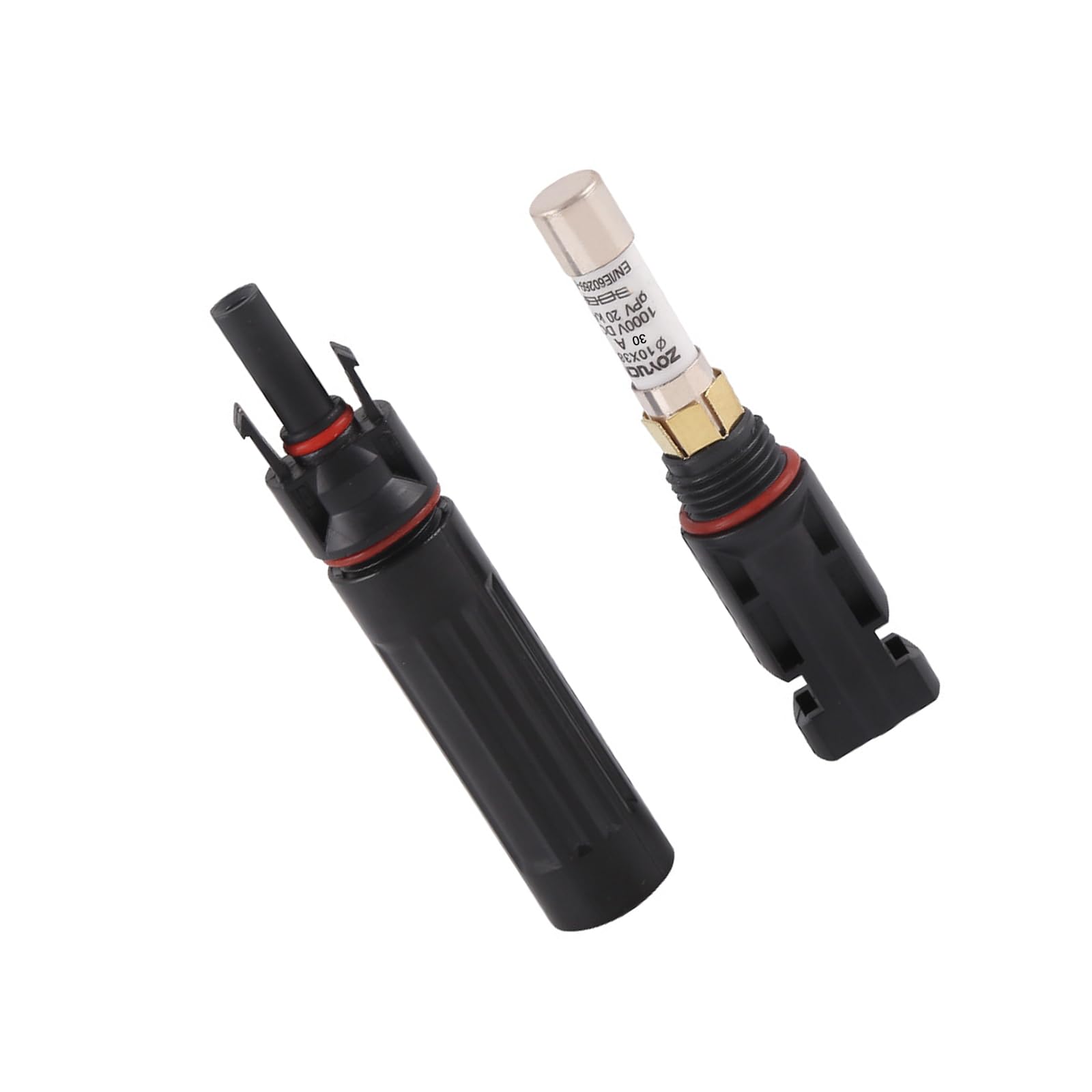 Hzbb 30A High-Temp Link, Housing & Quick-Release For Solar Panel Circuits Erosion Resistant Fuses