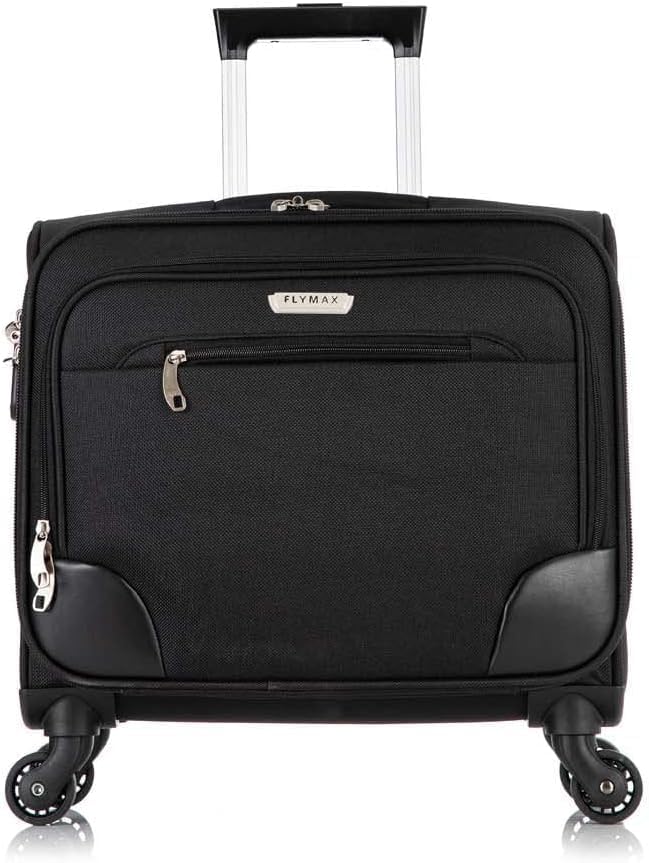 Rolling Laptop Case on 4 Wheels - Fits Most Laptops up to 16"