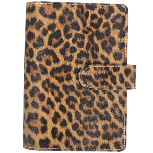 Cahier budget rechargeable A6 léopard pour organiser vos dépenses à l'école