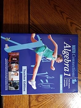 Paperback Math Connections, Algebra 1, 1a, Data Analysis Functions, and Graphs Book