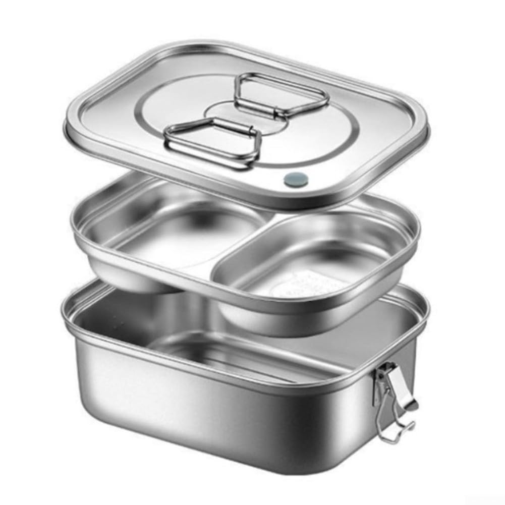 Boîte à déjeuner en acier inoxydable 304 lunch box double couche 1800 ml