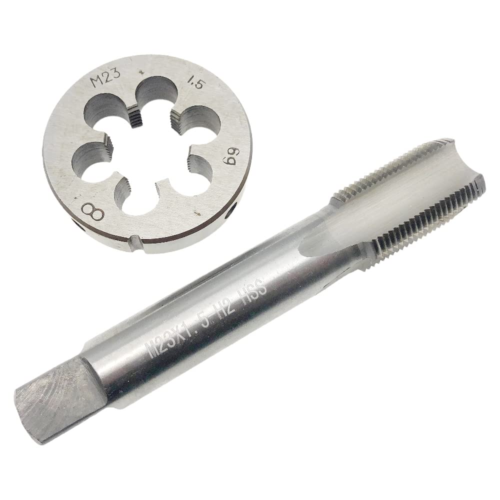 M26 x 1.5 Tap and Die Set RH M26x1.5, M27 x 1.5 Thread Tap Round Die Set Right Hand M27x1.5, M30 x 1.5 Tap & Die Right Hand M30x1.5, M23 x 1.5 Tap & Die RH M23x1.5 (M23 x 1.5 Tap and Die Set RH)