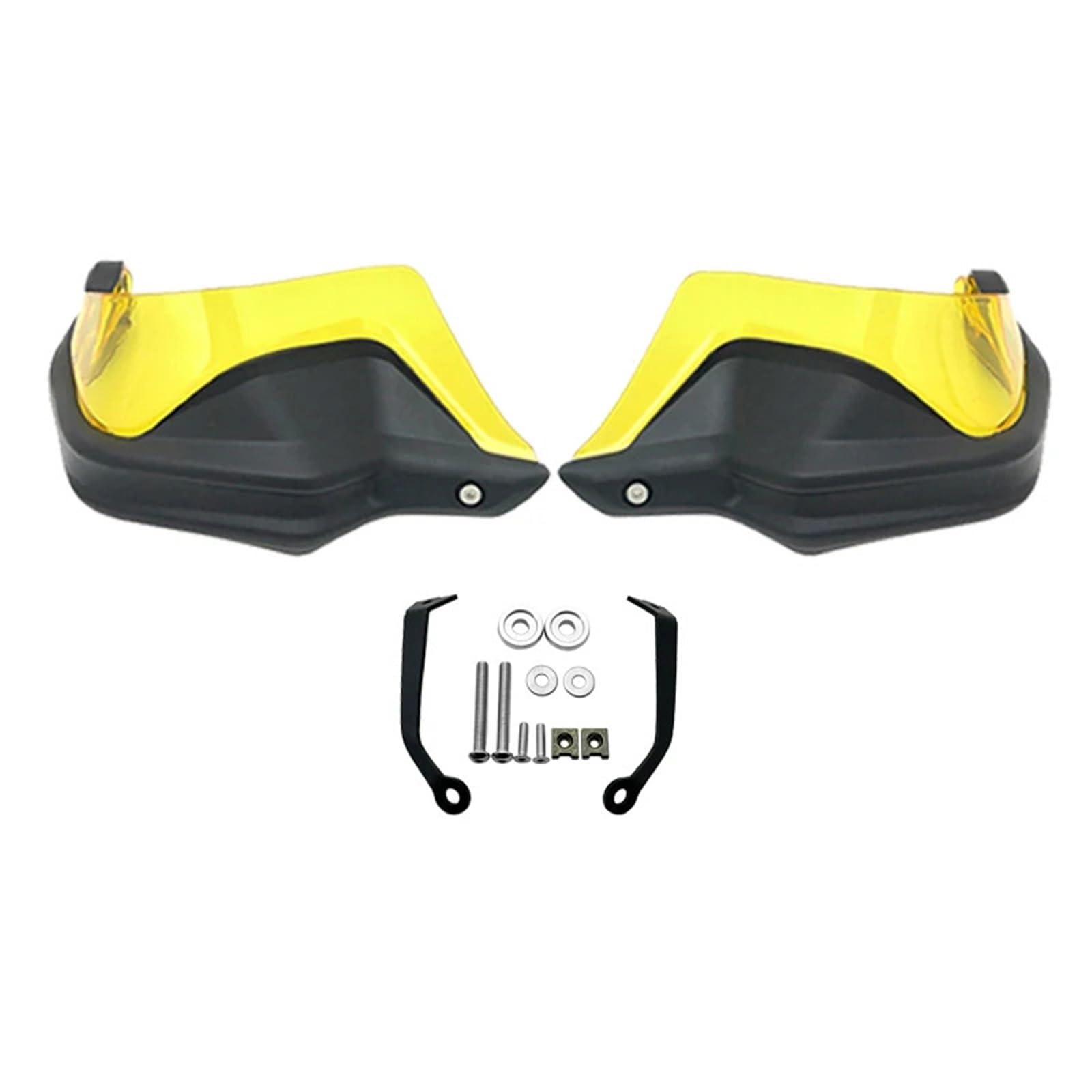 Motocyklowe ochraniacze na dłonie Pasuje do błotników motocyklowych CFMOTO 400/650MT osłony tarczy osłona przedniej szyby(Black Yellow Set)
