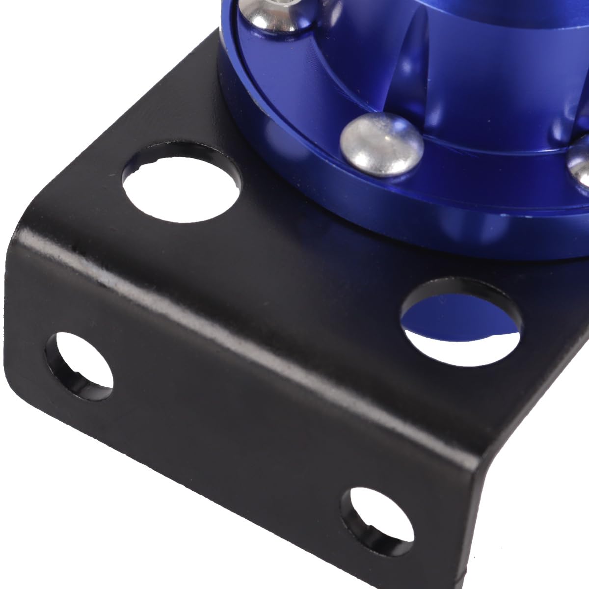 Régulateur de pression de carburant réglable, universel, en aluminium, FPR, avec manomètre, pour voiture, bleu