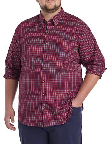 Easy-Care Small Plaid Sport Shirt