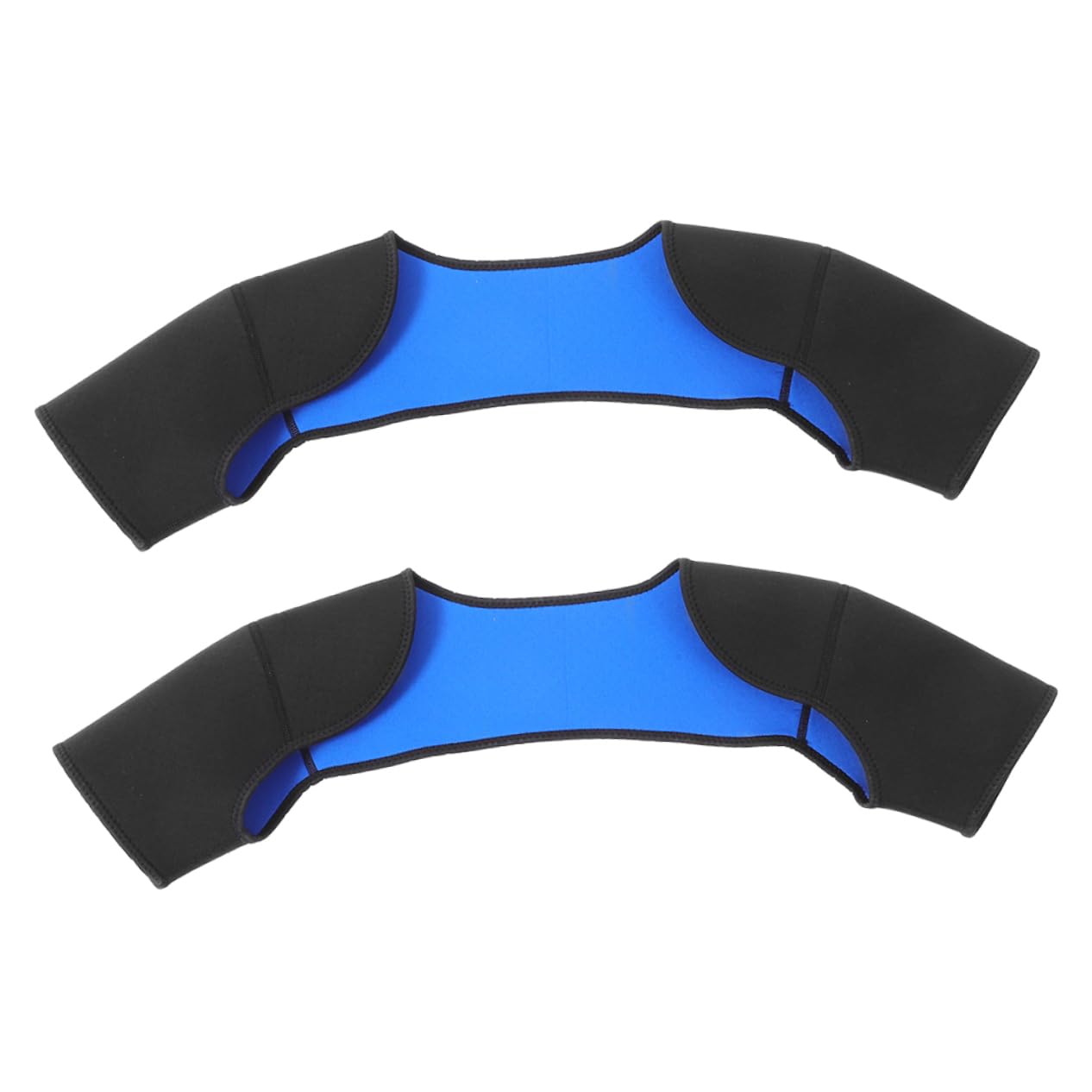 Totority 2Pcs Adjustable Compression Shoulder Brace for Basketball Weightlifting Soft Durable Support for Shoulder Fatigue Relief Fits Shoulder Widths for Sleeping